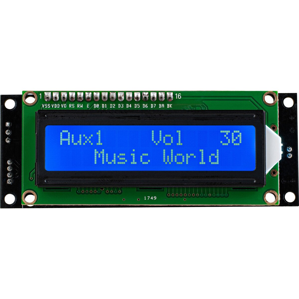 PT2313 DC 12-24V IR Remote Control Tone Preamp board with 3 Aux Inputs